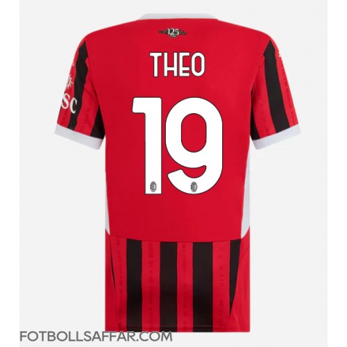 AC Milan Theo Hernandez #19 Hemmatröja Dam 2024-25 Kortärmad